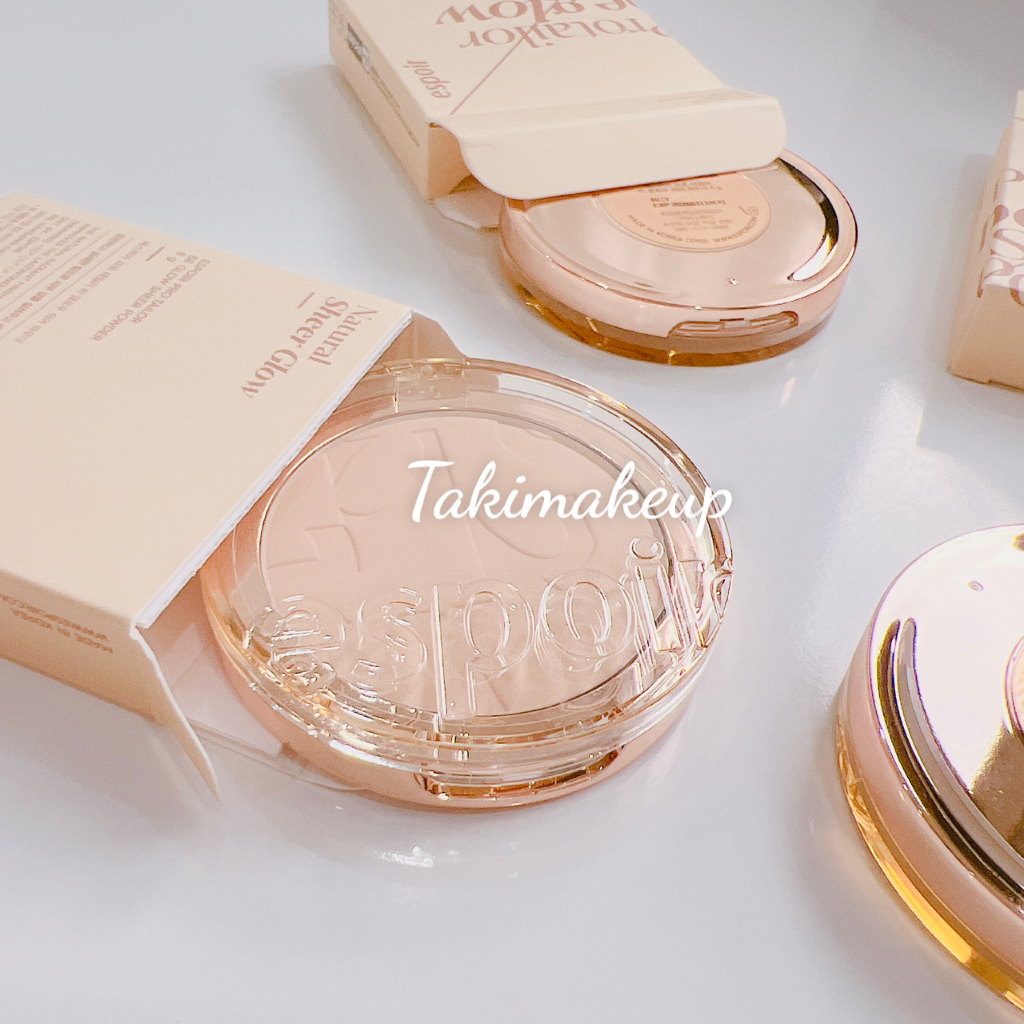 Phấn Phủ Espoir Pro Tailor Be Glow Sheer +Fresh Setting Perfect Oil Control  Powder