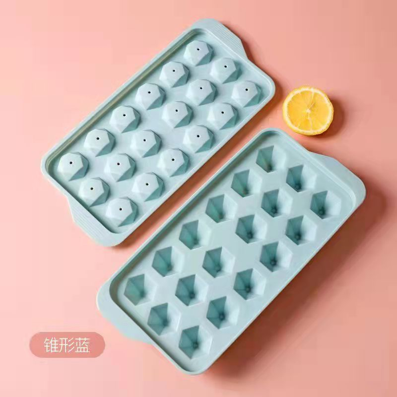 Khay làm đá, kem, thạch rau câu nhiều hình 33 viên tròn bằng nhựa sáng tạo tiện lợi 88381
