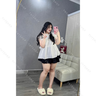 ÁO BBD VIỀN BÈO CÁNH TIÊN [TNT SHOP BIGSIZE 60KG 90KG]
