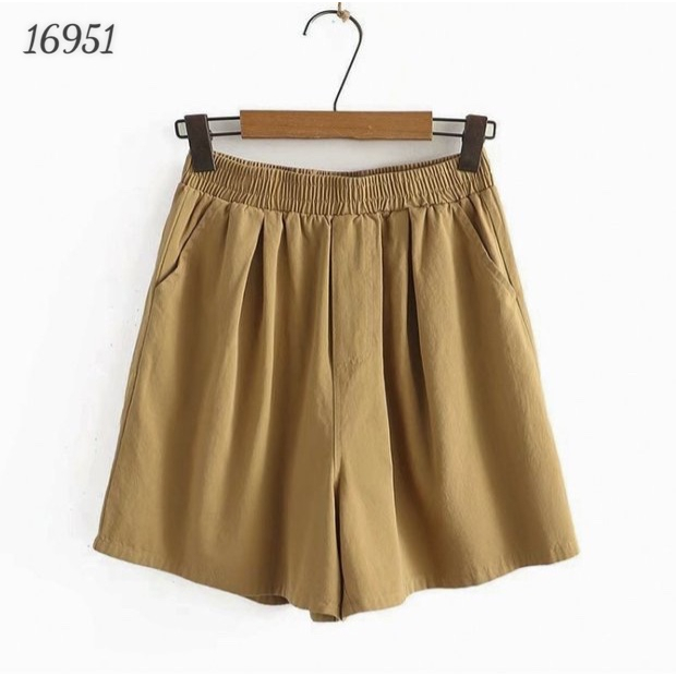 Quần sọt đùi short BIGSIZE lưng thun TRƠN 16951
