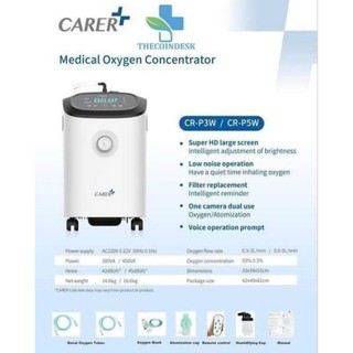Máy tạo oxy Carer 5lit Công nghệ Mỹ Bảo hành 6 tháng