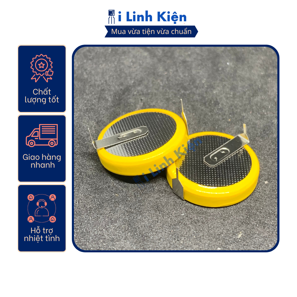 Pin CR2450 hàn mạch chân nằm chất lượng tốt