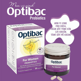 Men vi sinh Optibac tím