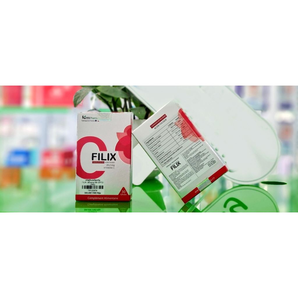FILIX - viên uống bổ sung sắt cho cơ thể