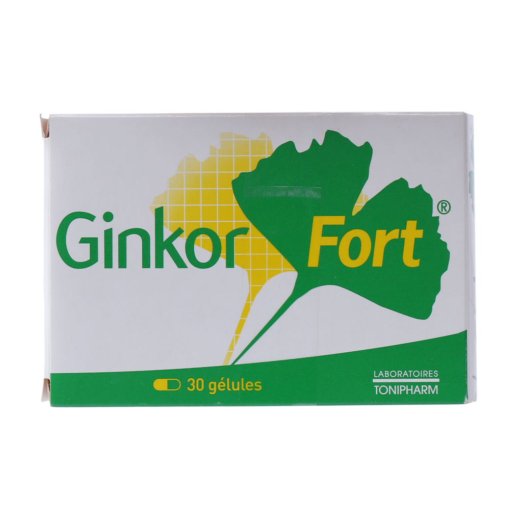 Ginkor Fort Pháp Hộp 30 viên Hỗ Trợ Giảm Trĩ, Suy Giãn Tĩnh Mạch