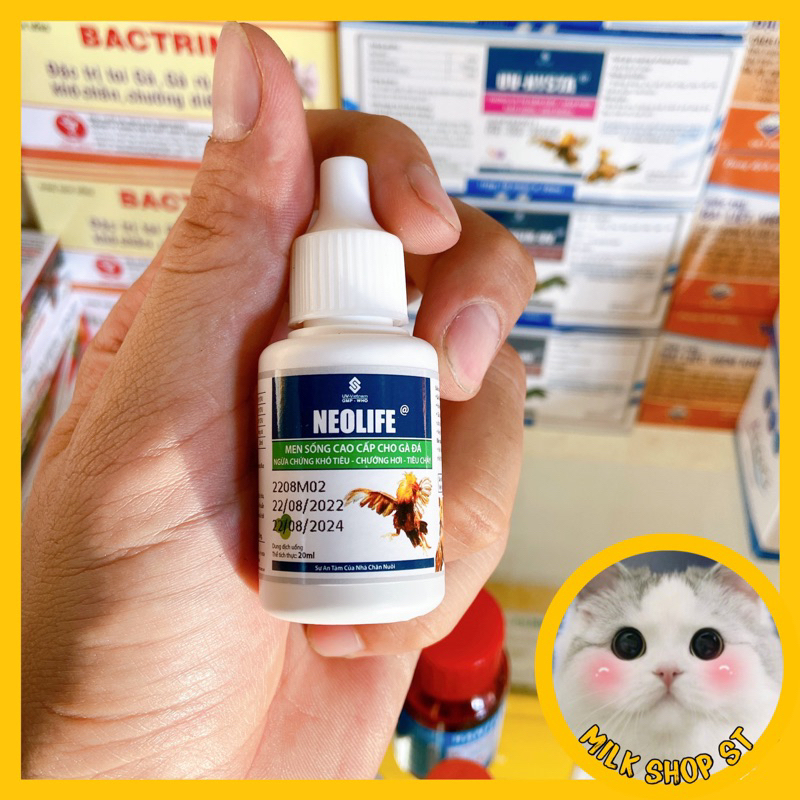 Neolife lọ 20ml men tiêu hóa cao cấp cho gà đá