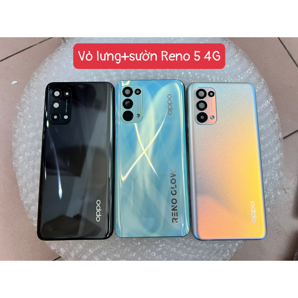 Vỏ lưng + sườn Reno 5 4G