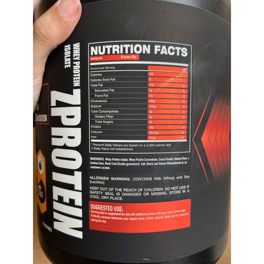 WHEY PROTEIN TĂNG CƠ ZPROTEIN BLEND 5LBS - CHÍNH HÃNG