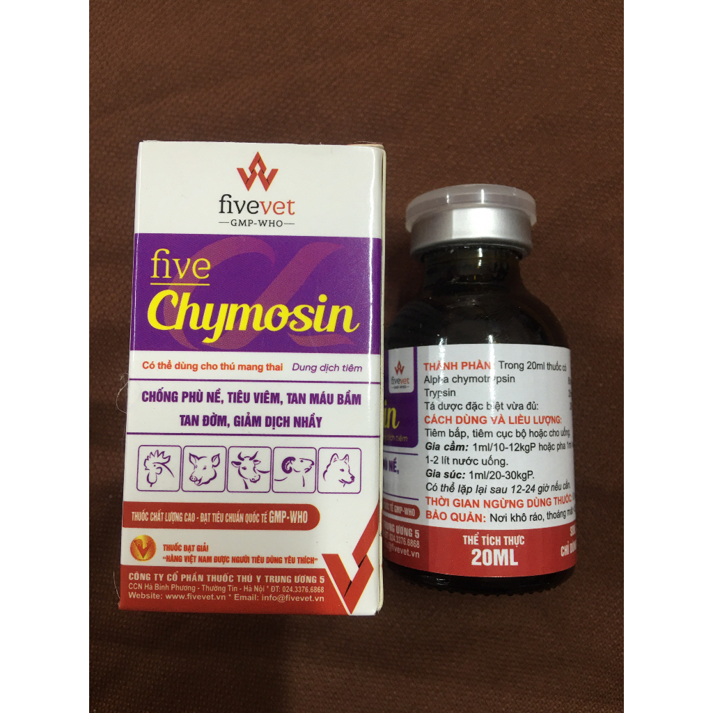 Tan máu bầm Chymocin 20ml