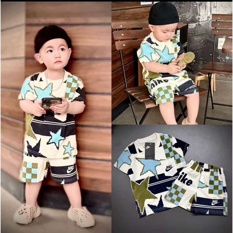 Bộ Nki Hoạ tiết lạ mắt Cho bé