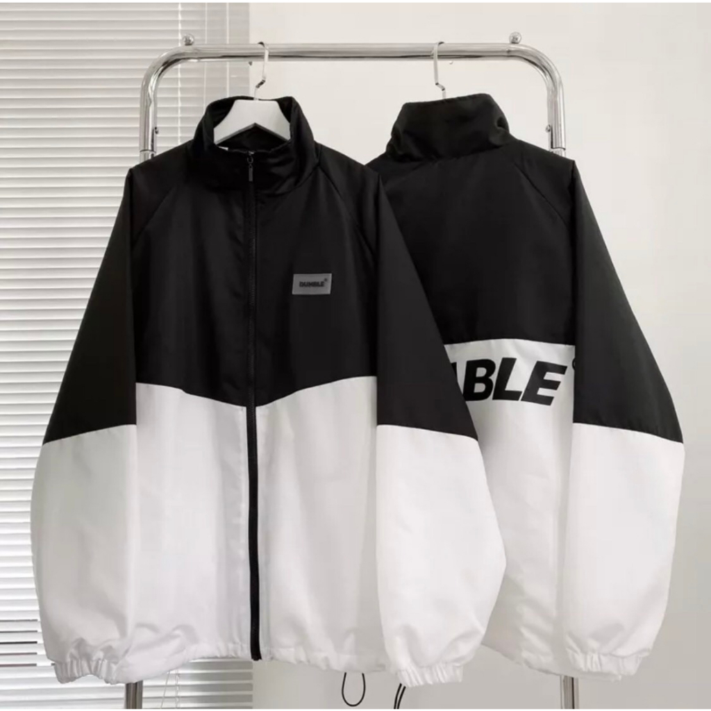 Áo khoác,áo khoác dù DUMBLE phối 2 màu  đơn giản unisex dành cho nam nữ
