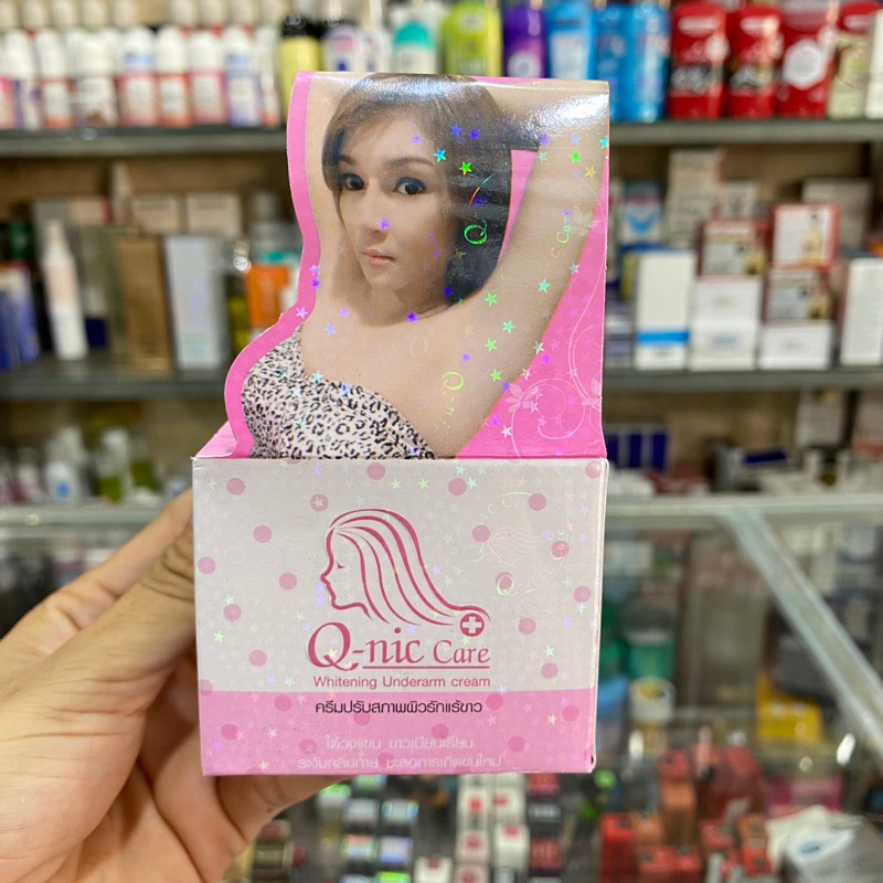 Kem Tri Thâm Nách Q-Nic Care Whitening Underarm Cream Thái Lan Hủ 15g