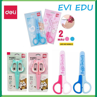 Kéo học sinh deli 6021 / 6022 / 6061 / kéo thủ công mỹ thuật
