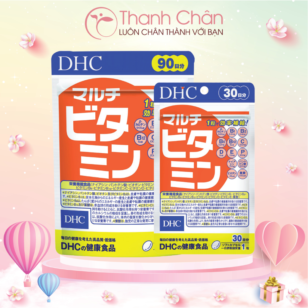 Viên uống DHC Nhật Bản Multi Vitamin Tổng Hợp (30 ngày)