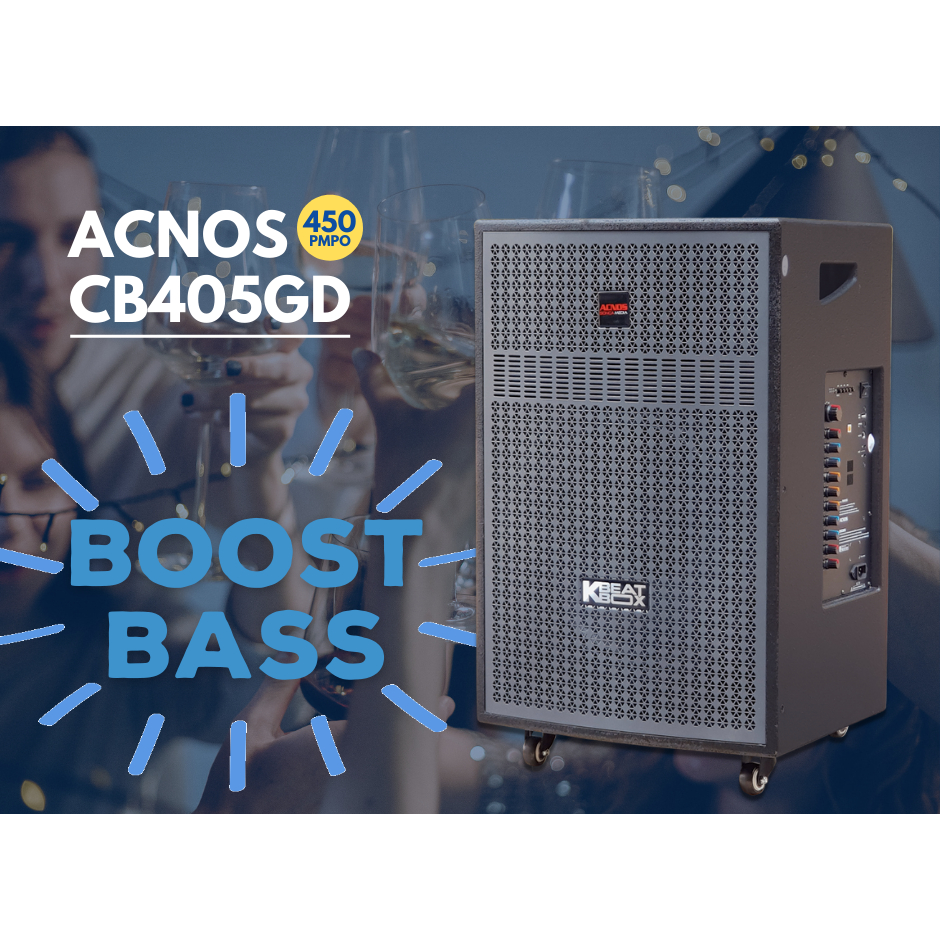 Dàn âm thanh di động ACNOS CB405GD