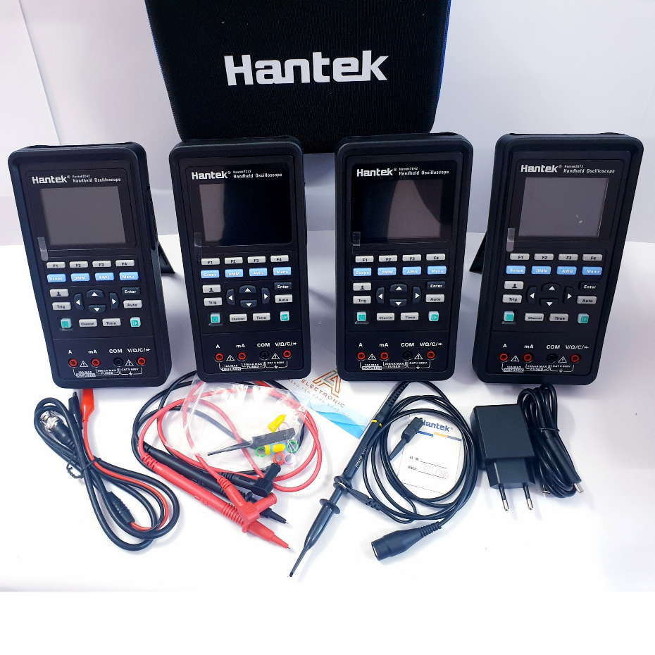 Máy hiện sóng Hantek 2C72 2D72 2C42 2D42 40Mhz 70Mhz 2CH kèm đồng hồ vạn năng bảo hành 12 tháng