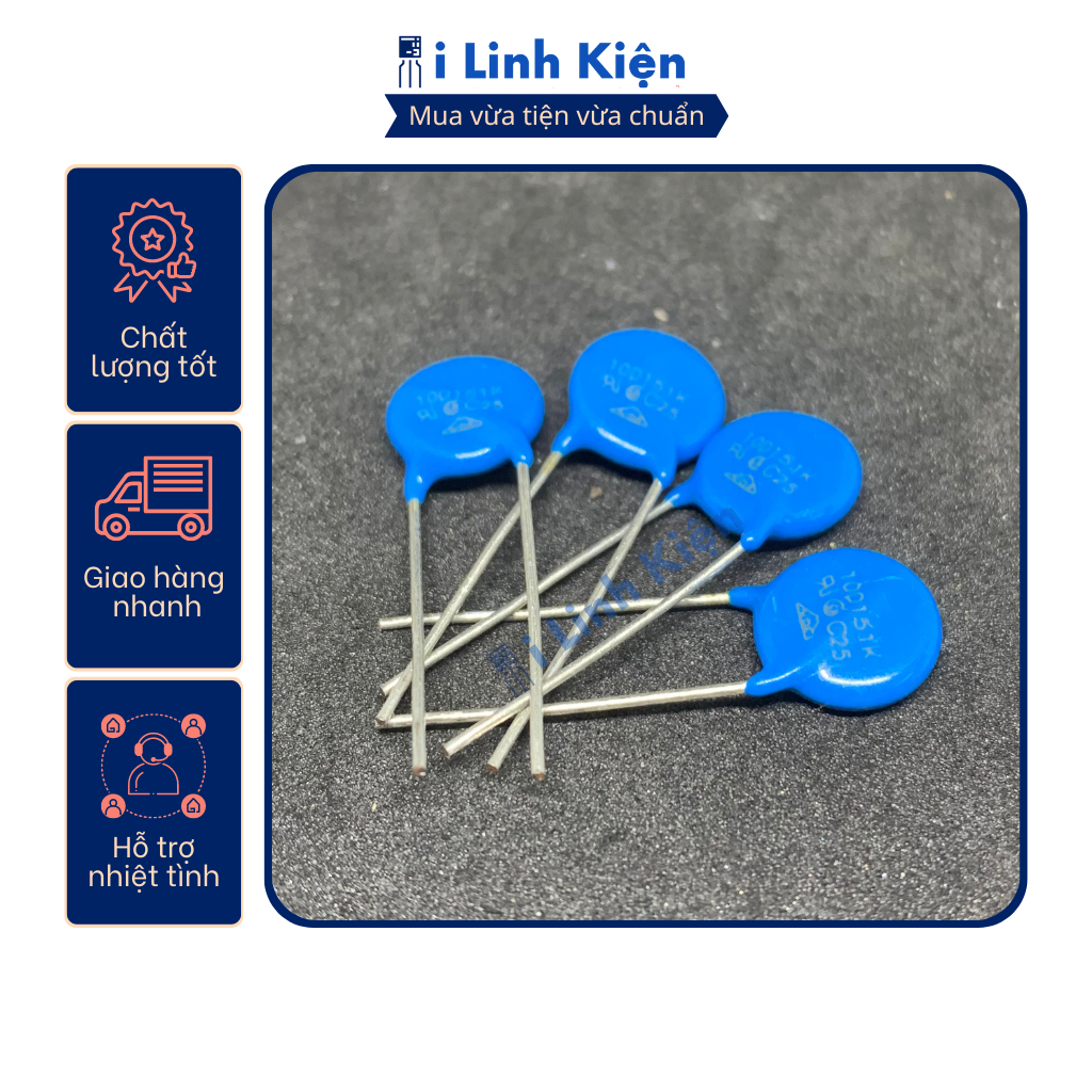 Tụ bảo vệ quá áp 150V.