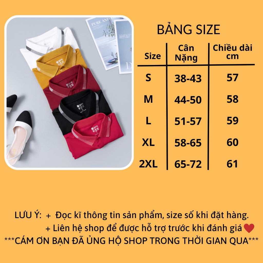 Áo Polo Thun Nữ Tay Ngắn Có Cổ Bẻ Công Sở Chất Vải Cá Sấu Cotton Co Giãn Mềm Mịn Thấm Hút Mồ Hôi