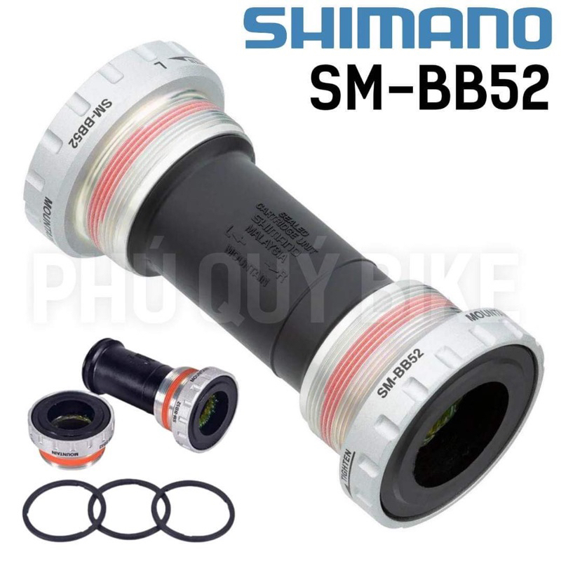 BB52_Trục Giữa Cốt Rỗng SHIMANO Chính Hãng SM-BB52