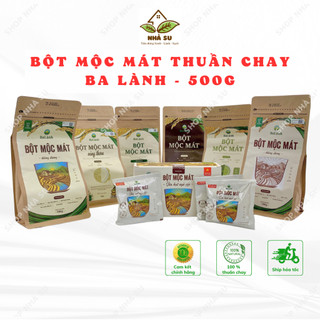 Bột mộc mát Ba Lành - Bột ngũ cốc dinh dưỡng từ gạo và các loại hạt, bột sữa hạt thuần chay cho bé và người lớn - 500g