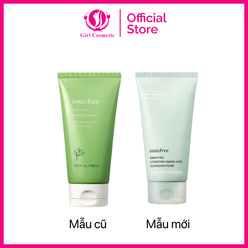 Sữa rửa mặt trà xanh Innisfree Green Tea Foam Cleanser 150ml