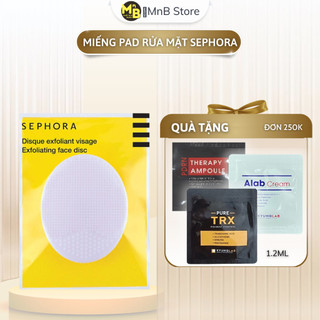 Miếng pad rửa mặt Sephora tẩy tế bào chết và làm sạch an toàn cho da nhạy cảm - pháp