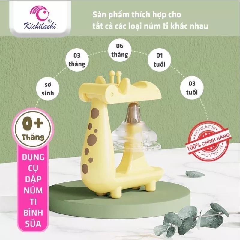 Dụng cụ dập lỗ núm ti Kichilachi