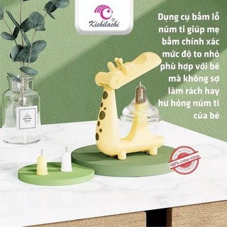 Dụng cụ dập lỗ núm ti Kichilachi
