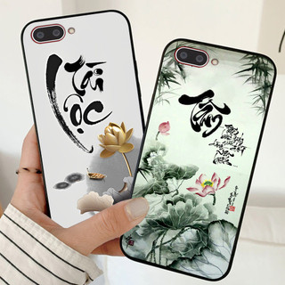 Ốp lưng oppo a3s / oppo a1k / realme c1 / realme c2 thư pháp tài lộc may mắn