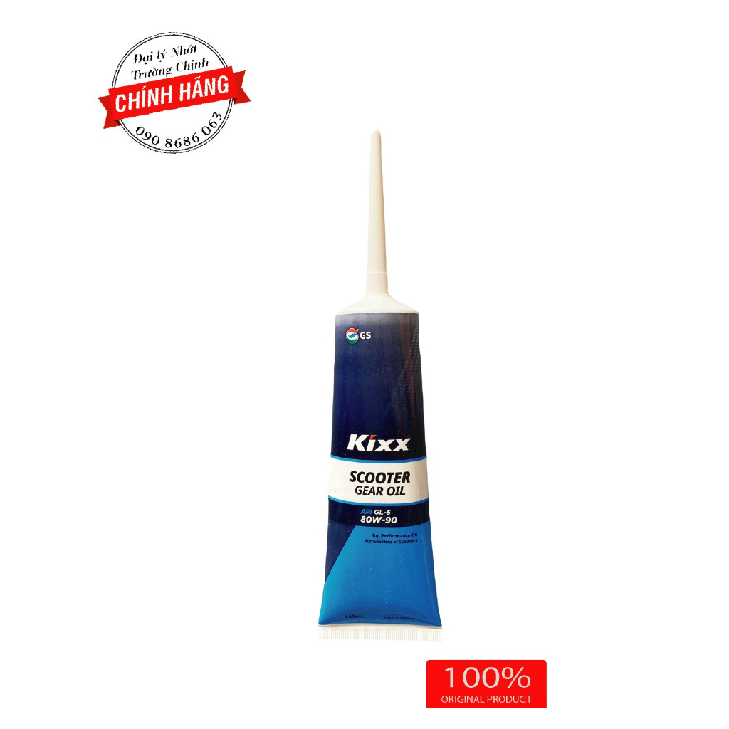 Nhớt hộp số - nhớt láp Kixx 80W90 120ml hàng chính hãng xuất xứ Hàn Quốc