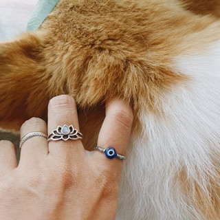 NHẪN EVIL EYE THIẾT KẾ freesize | HANDMADE | VALE.SOMETHINGBOHO