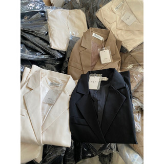 Áo blazer 2 lớp có đệm vai