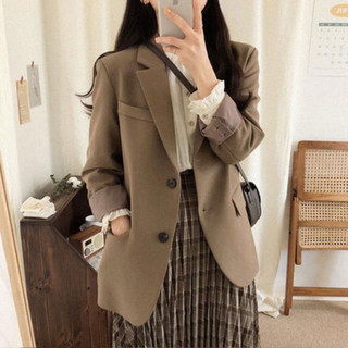 Áo blazer 2 lớp có đệm vai