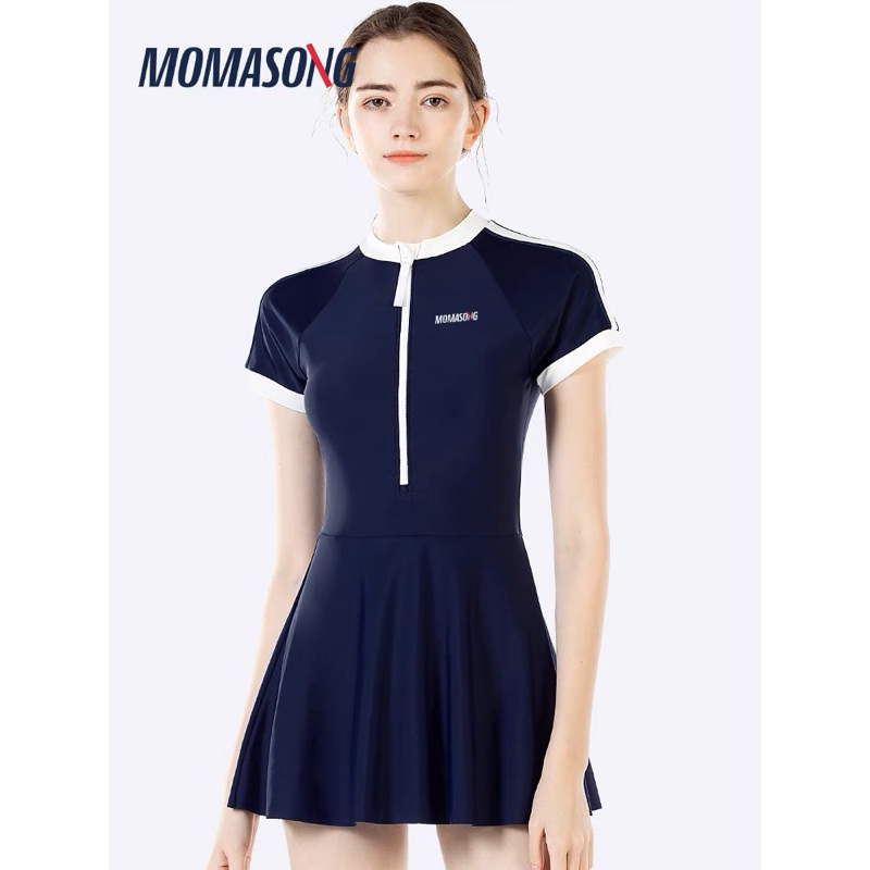 Đồ bơi , bikini kiểu váy cho nữ MM01  hàng cao cấp hiệu Momasong  , có sẵn lót đùi và lót ngực