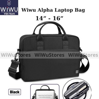 Túi xách , đeo vai Wiwu Alpha Laptop Bag cho Laptop , Macbook , Ultra book 14 - 16 inch , chống sốc , chống thấm nước