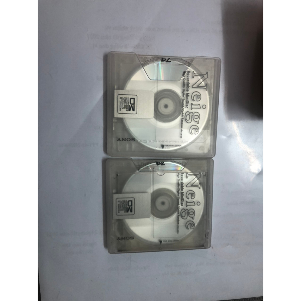 Đĩa nghe nhạc MD SO NY Neige 74/80