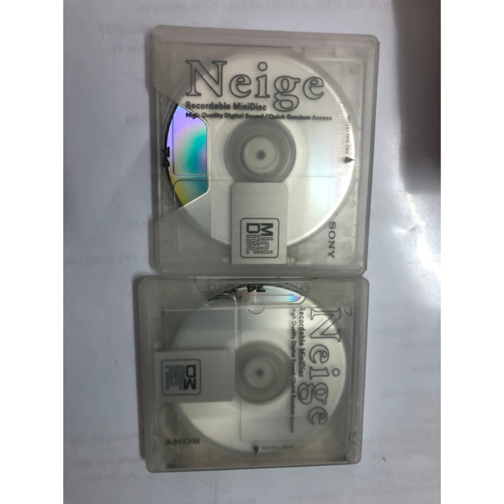 Đĩa nghe nhạc MD SO NY Neige 74/80