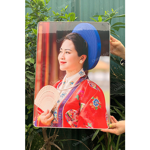 Mica Phale Cao Cấp KT 30x45CM SIÊU BÓNG,SIÊU NET  - tặng kèm móc treo