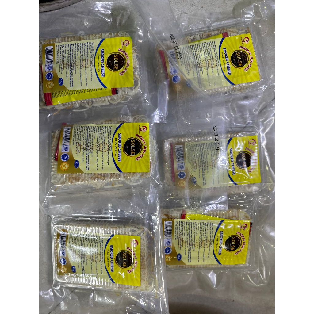 Phomai hun khói Solse , phomai kéo sợi sữa bò nhập khẩu Nga 50g