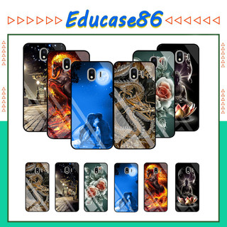 Ốp lưng Samsung J4 2018 Mặt kính 3D sang trọng, Hình ảnh sắc nét (Shop có cung cấp kèm Video sản phẩm)