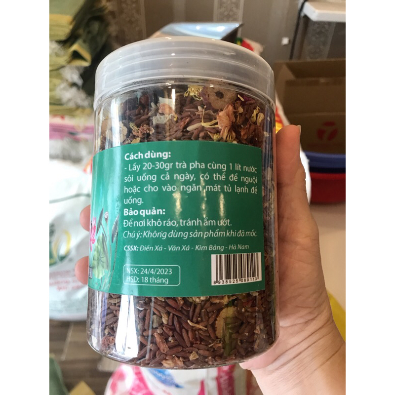 Hộp 500g Trà dưỡng tâm cải thiện giấc ngủ ,điều hoà huyết áp