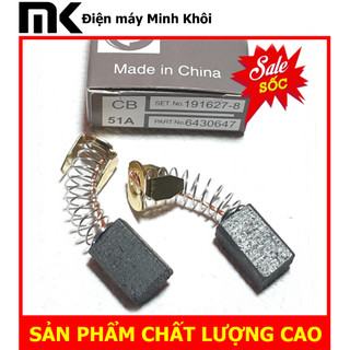1 đôi chổi than 51 máy khoan, máy mài, máy cắt sắt...
