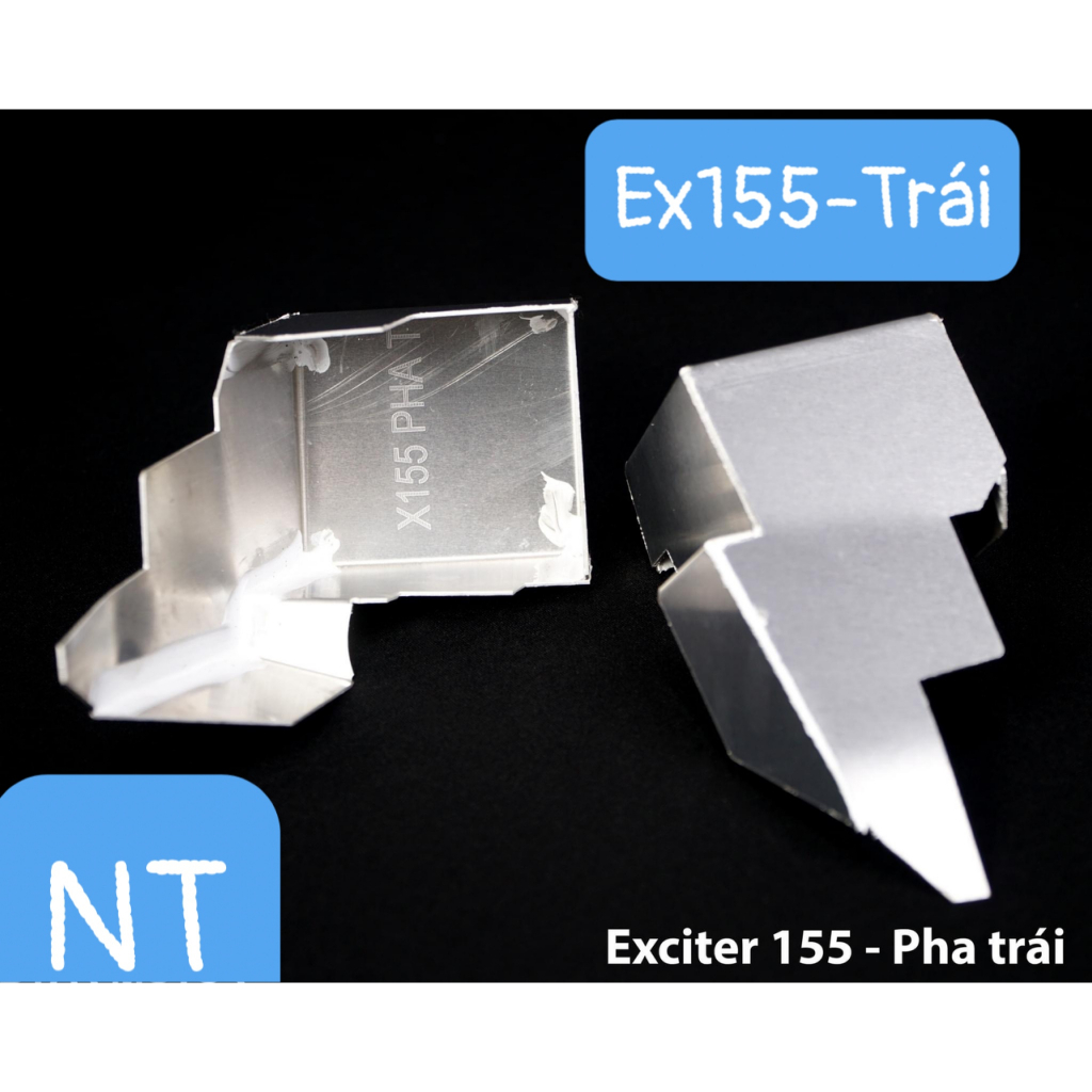 Chụp Nhôm gắn đuôi bi cầu Led Winner X Ex150 Ab Sh