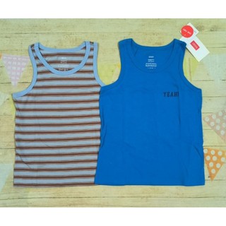 Pack 2 áo ba lỗ cotton bé trai Canifa