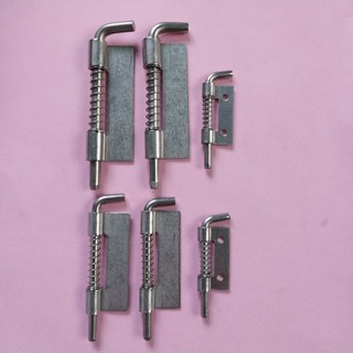 Bản lề tủ điện lò xo inox 304/ bản lê lò xo hl035 inox 304