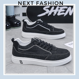 GH10 Giày canvas nam vải dệt  khử mùi thoáng khí thấm hút mồ hôi đế cao su non êm mềm - phong cách Unisex
