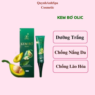 Kem bơ olic kem cấy trắng da nano Quynhanhspa20 dưỡng trắng da chống nắng da