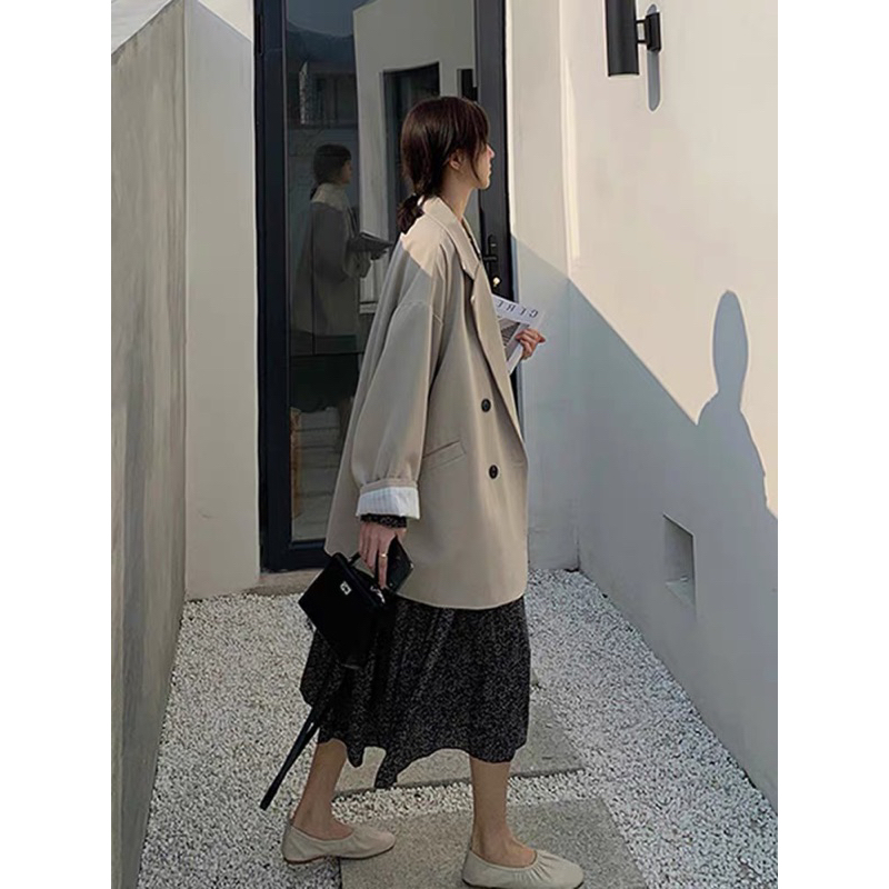 Áo khoác blazer dáng rộng phong cách hàn quốc hot trend-M1