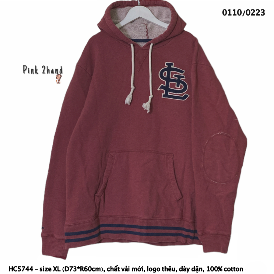 Áo Hoodie 2hand nhập Mỹ Oversize nữ, nam, chất dày, size lớn, form rộng - 110122-1