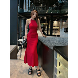 ĐẦM CỔ YẾM ĐAN DÂY - HÌNH CHỤP THẬT